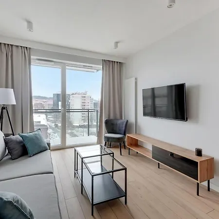 Grand - Bastion Walowa Modern Apartmán